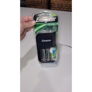 Energizer Recharge 15 Minute AA AAA  Battery Charger + Power Supply CH15MNCP4 B8